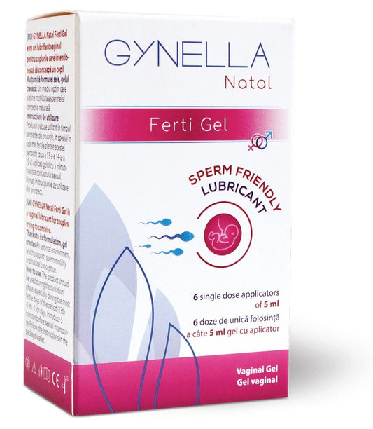 GYNELLA Natal Ferti Gel disposable applicators 6 x 5 ml