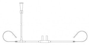 Gama Coil for the introduction of oxygen through the nasal passage CK-472