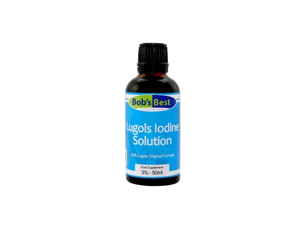 Bob's Best Lugol's Iodine Solution 3%, 50 ml