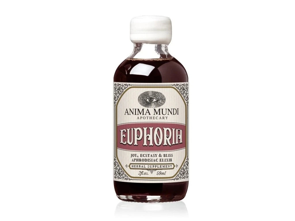 Anima Mundi Euphoria, Joy, Ecstasy & Bliss Aphrodisiac Elixir herbal supplement, 59 ml