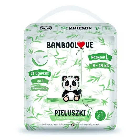 Bamboolove Lovely Pants Disposable diapers size L 9-14 kg 21 pcs