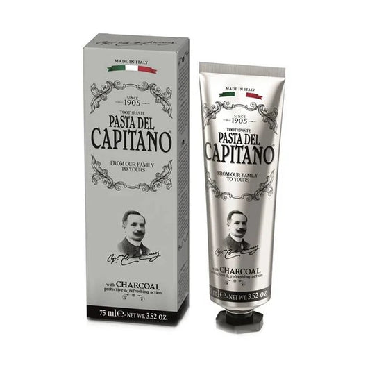 Pasta del Capitano Charcoal toothpaste 75 ml
