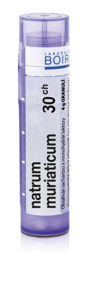 Boiron NATRUM MURIATICUM 30CH granules 4 g