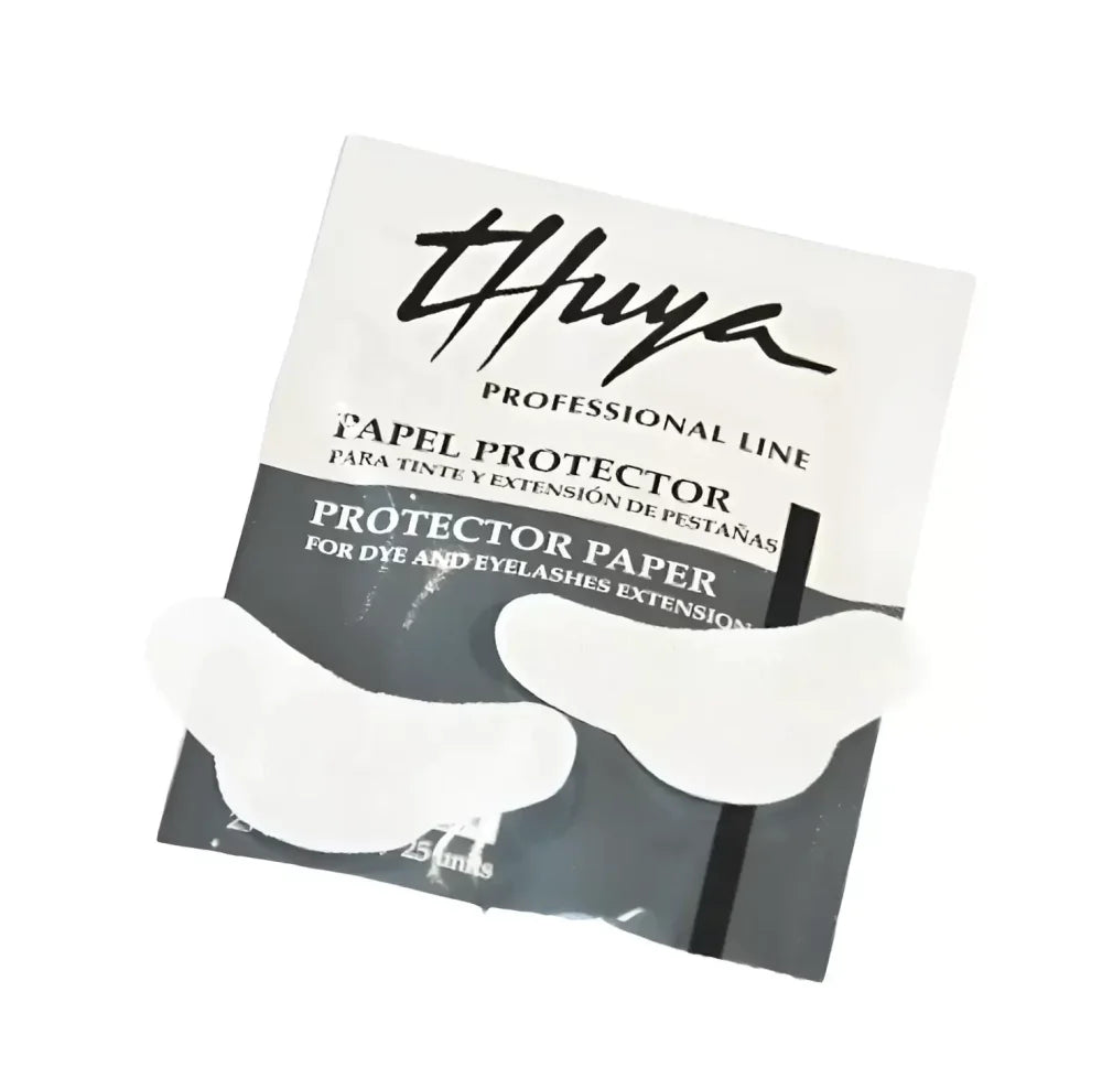 THUYA Protector Paper for dye and eyelashes extension, 25 pcs