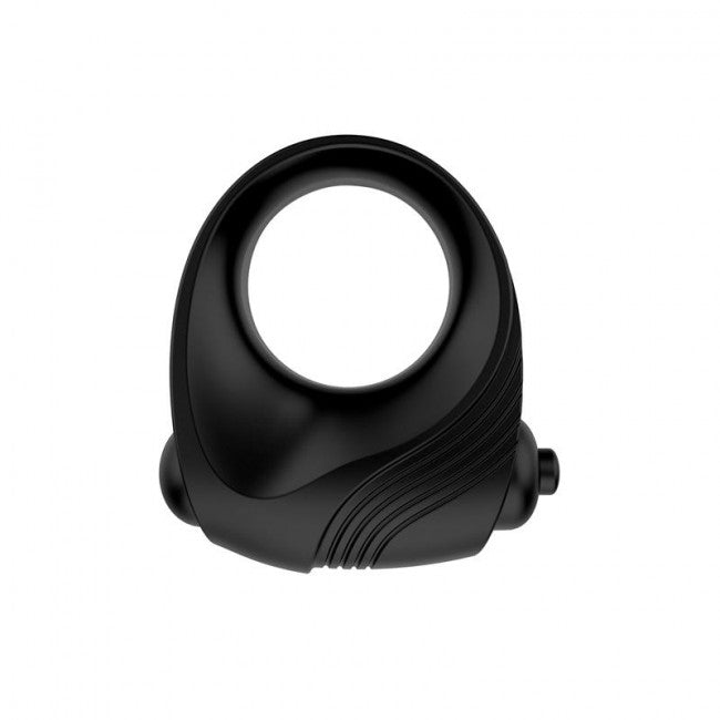 LateToBed Romeri Ring + Vibrating Bullet Silicone Black