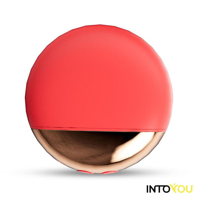 InToYou App Series Rondy Vibrating & Licking Tongue Stimulator with App Red