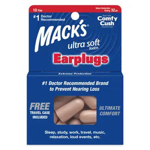 MACKS Ultra Soft earplugs 10 pairs