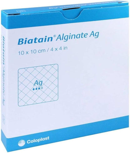 BIATAIN Alginate Ag 10x10 cm, 10pcs