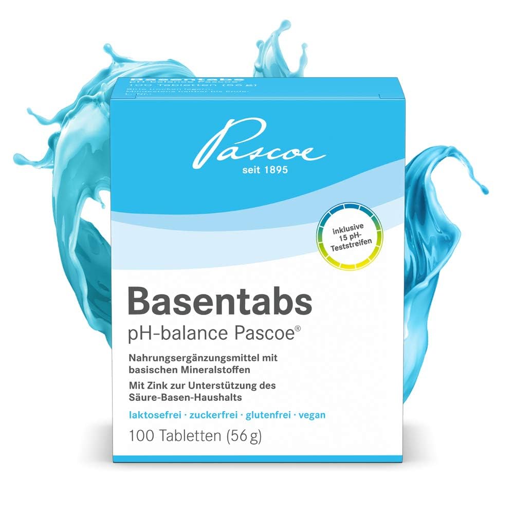 Pascoe® Basentabs for Maintaining Acid-Alkaline Balance 100 tablets