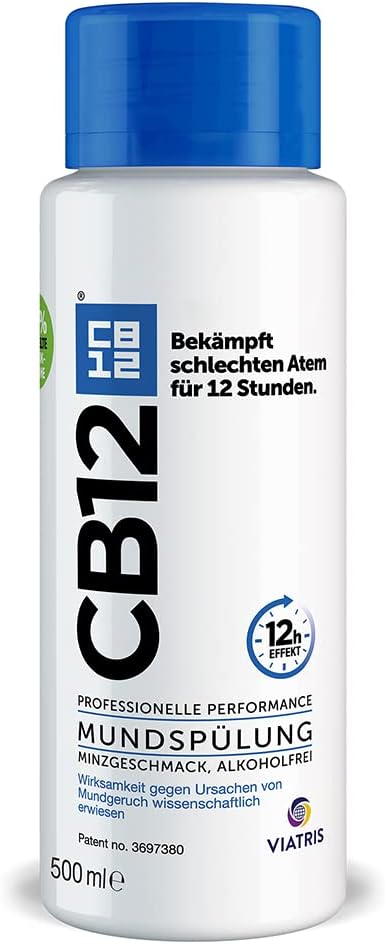 CB12 Mouthwash with Zinc Acetate & Chlorhexidine