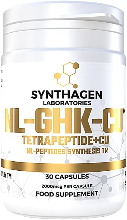 SYNTHAGEN LABORATORIES NL-GHK-CU - TETRAPEPTID+CU Skin Regeneration 30 capsules