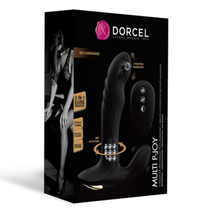 Dorcel Multi P-Joy Prostate Massager with Remote Control Black
