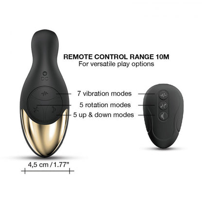 Dorcel Multi P-Joy Prostate Massager with Remote Control Black