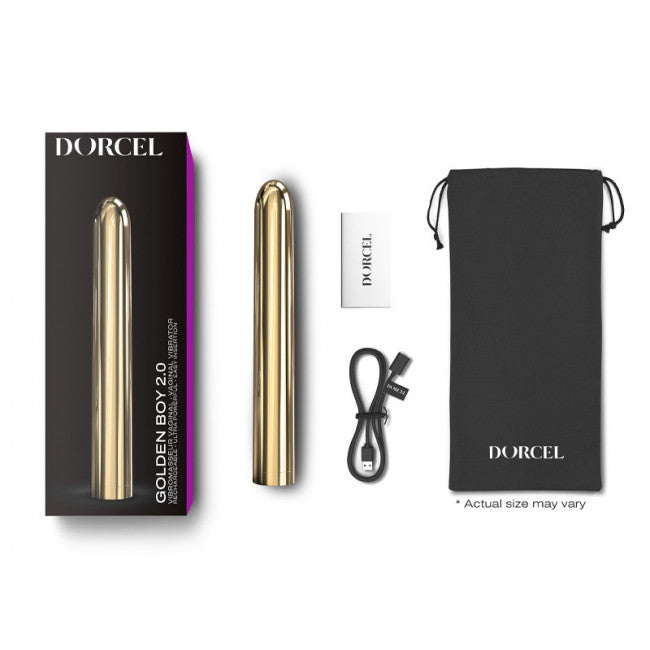 Dorcel Golden Boy 2.0 Bullet Vibrator Gold