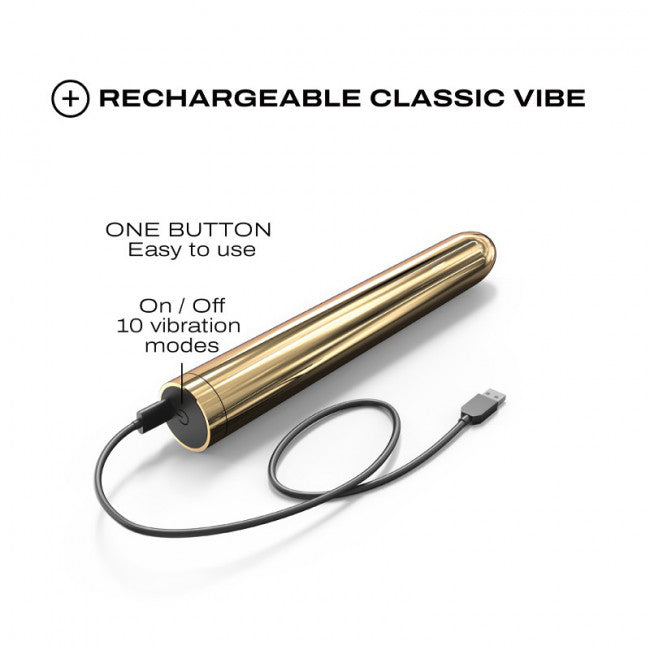 Dorcel Golden Boy 2.0 Bullet Vibrator Gold