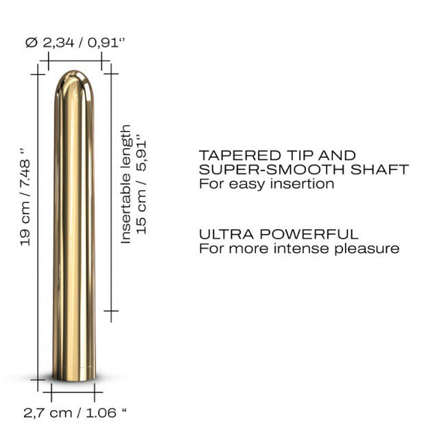 Dorcel Golden Boy 2.0 Bullet Vibrator Gold