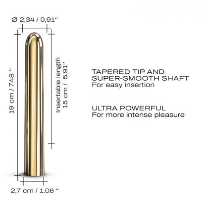 Dorcel Golden Boy 2.0 Bullet Vibrator Gold