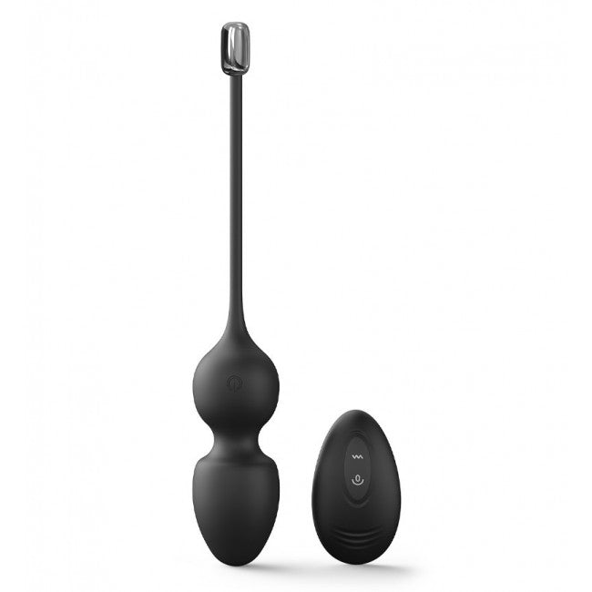 Dorcel Love Balls Vibrating Kegel Balls with Remote Control Black