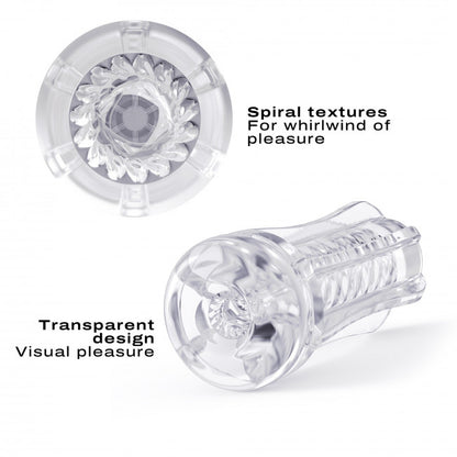 Dorcel Deep Blow Tornado Sleeve for Masturbator Transparent