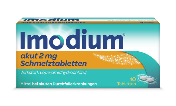 Imodium acute 10 Oro dispersible tablets