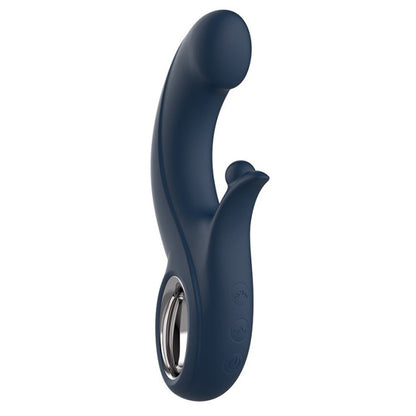 Chisa Kissen Fury Double Vibration + Stimulation with Power Boost Blue
