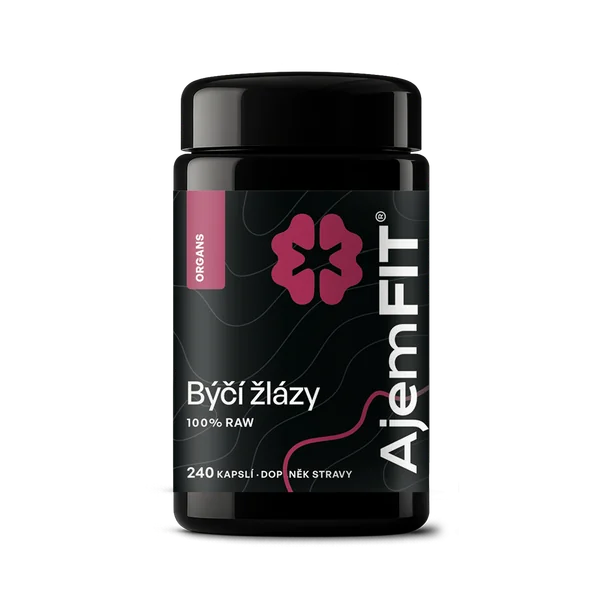 AjemFIT Raw Bovine Glands - 240 capsules