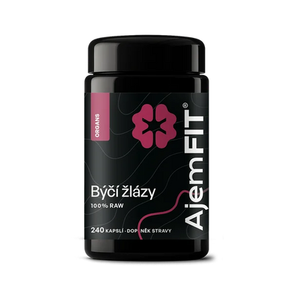 AjemFIT Raw Bovine Glands - 240 capsules