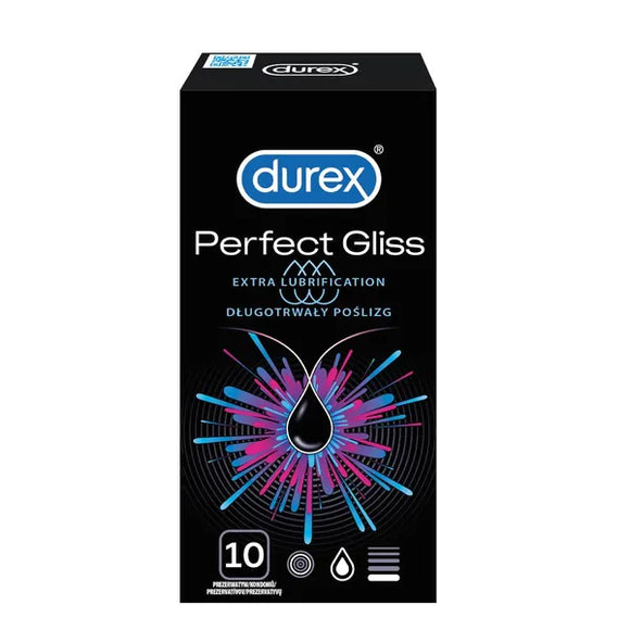 Durex Perfect Gliss Condoms 10 pcs