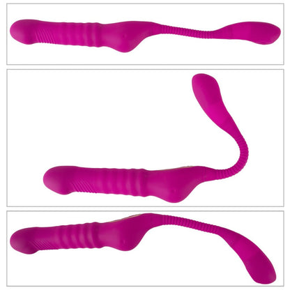 Javida 3 Function Vibrator with Bendable Arm Purple