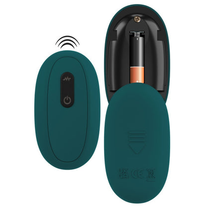 Coup!es Choice RC Mini Vibrator with 4 Attachments Green