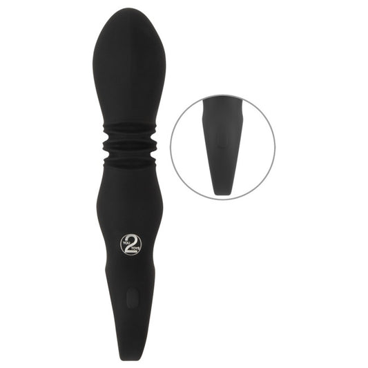 Eternal Strong Thrusting Vibrator Black