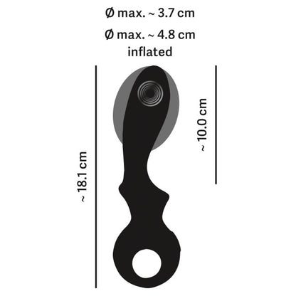 Eternal Inflatable G-Spot Vibrator Black