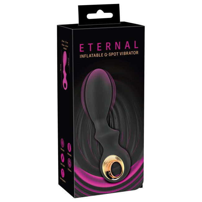 Eternal Inflatable G-Spot Vibrator Black