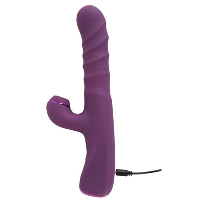Javida 3 Function Vibration & Thrusting & Thumping Rabbit Vibrator Purple