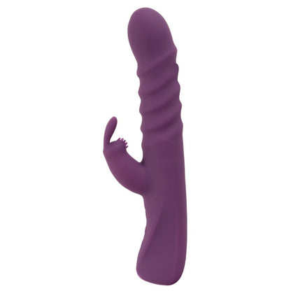 Javida 2 Function Vibration & Thrusting Rabbit Vibrator Purple