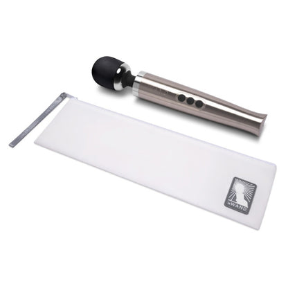 Le Wand Die Cast Rechargeable Vibrating Massager Silver