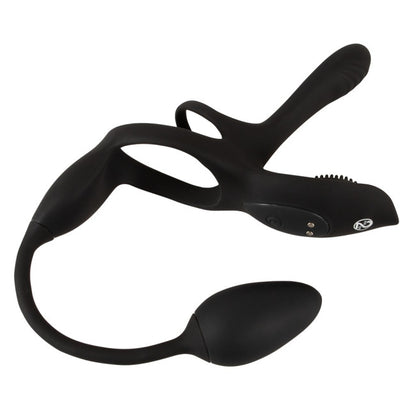 Coup!es Choice RC Multi Function Couples Vibrator Black