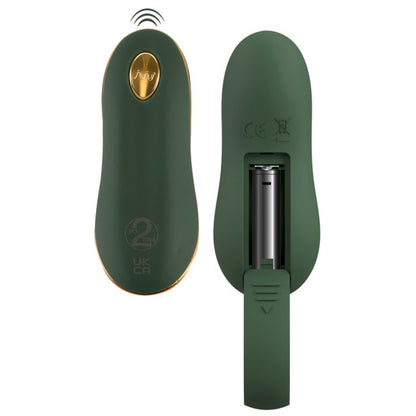 Emerald Love Luxurious RC Anal Plug Green