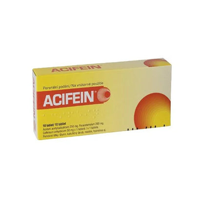 ACIFEIN 250mg/200mg/50mg - 10 tablets