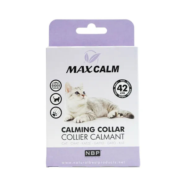 Max Calm Calming anti-stress collar for cats 42 cm