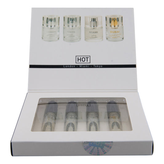 HOT Pheromone Eau de Parfum Tester-Box LMTD Women 4x5ml
