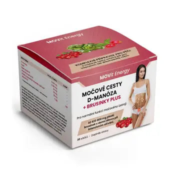 MOVit Energy Urinary tract D-Mannose + Cranberries PLUS 30 sachets