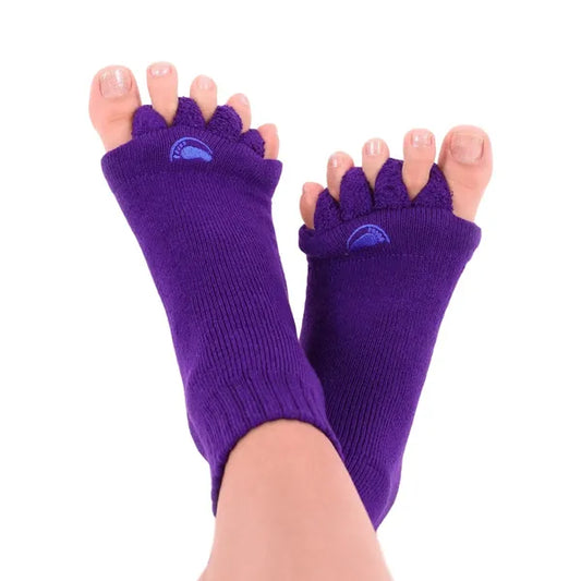 HappyFeet Adjustment Socks Purple 1 pair