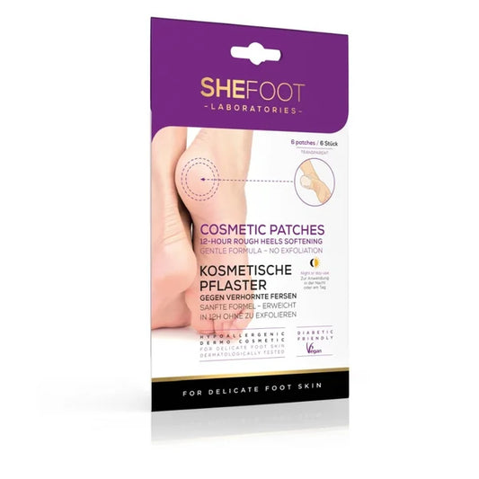 SheFoot Cosmetic patches for cracked heels 6 pcs