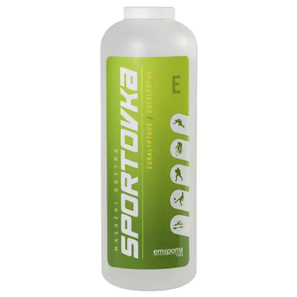 SPORTOVKA Eucalyptus E massage solution 550 ml