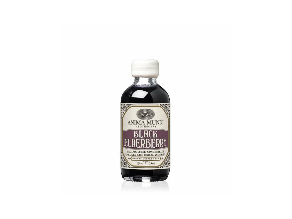 Anima Mundi Black Elderberry Organic Super Concentrate herbal supplement, 59 ml