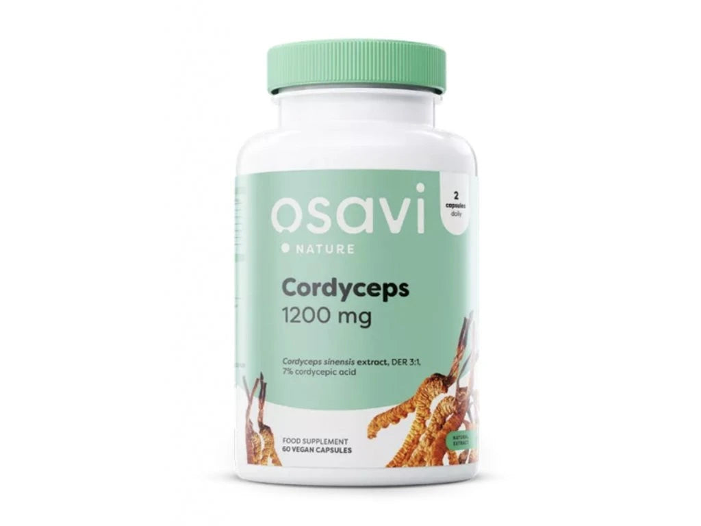 Osavi Cordyceps 1200 mg, 60 vegan capsules