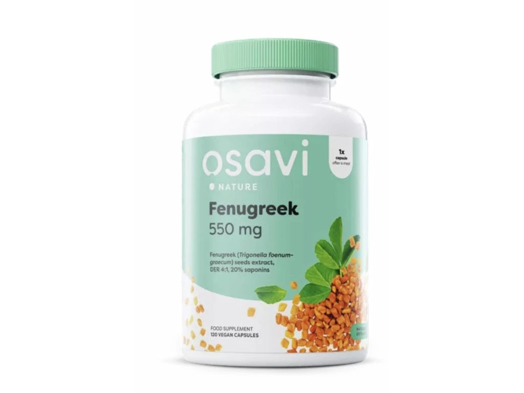 Osavi Fenugreek 550 mg, 60 vegan capsules