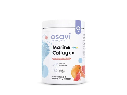 Osavi Marine Collagen Wild Cod Powder, Grapefruit flavor, 360 g