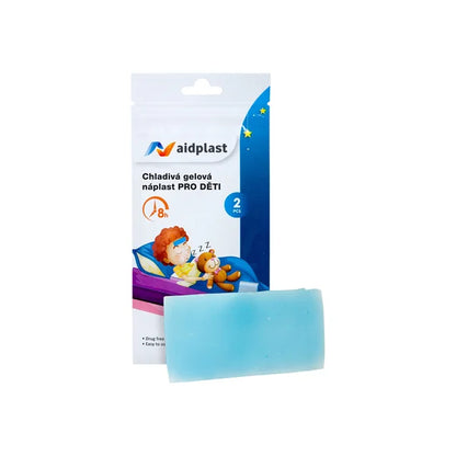 Aidplast Cooling gel patch for children 5 x 12 cm 2 pcs